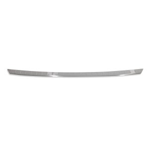 Audi A6 C7 Rear Bumper Sill Cover - Omac - S.Steel Brushed - Silver - '12-'18